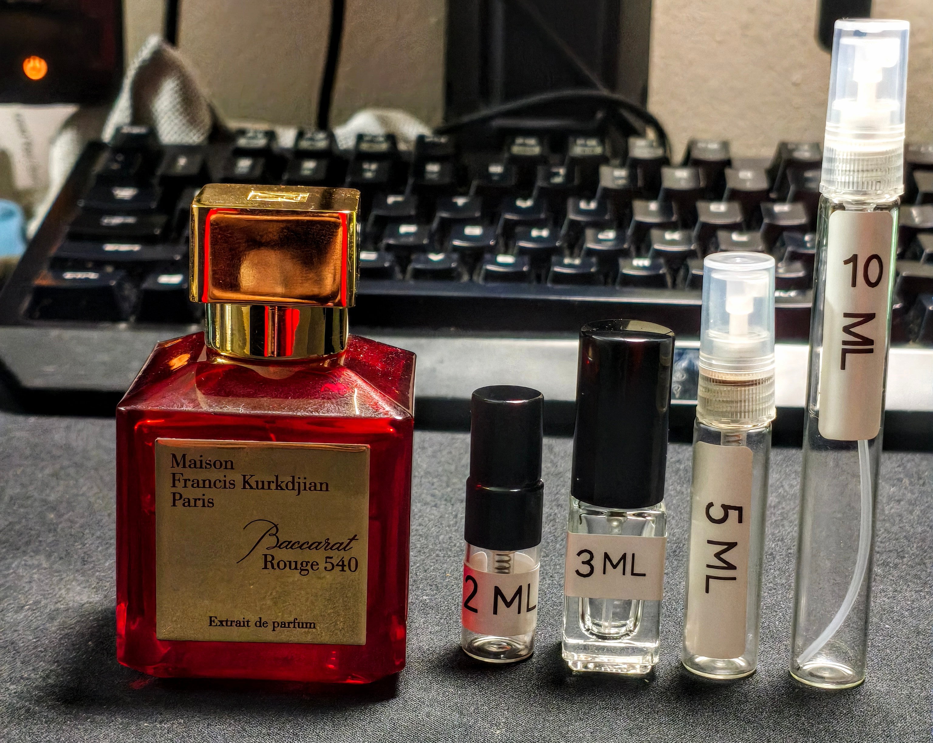 Baccarat Rouge 540 Extrait | Maison Francis Kurkdjian Sample (2ML/5ML/10ML)