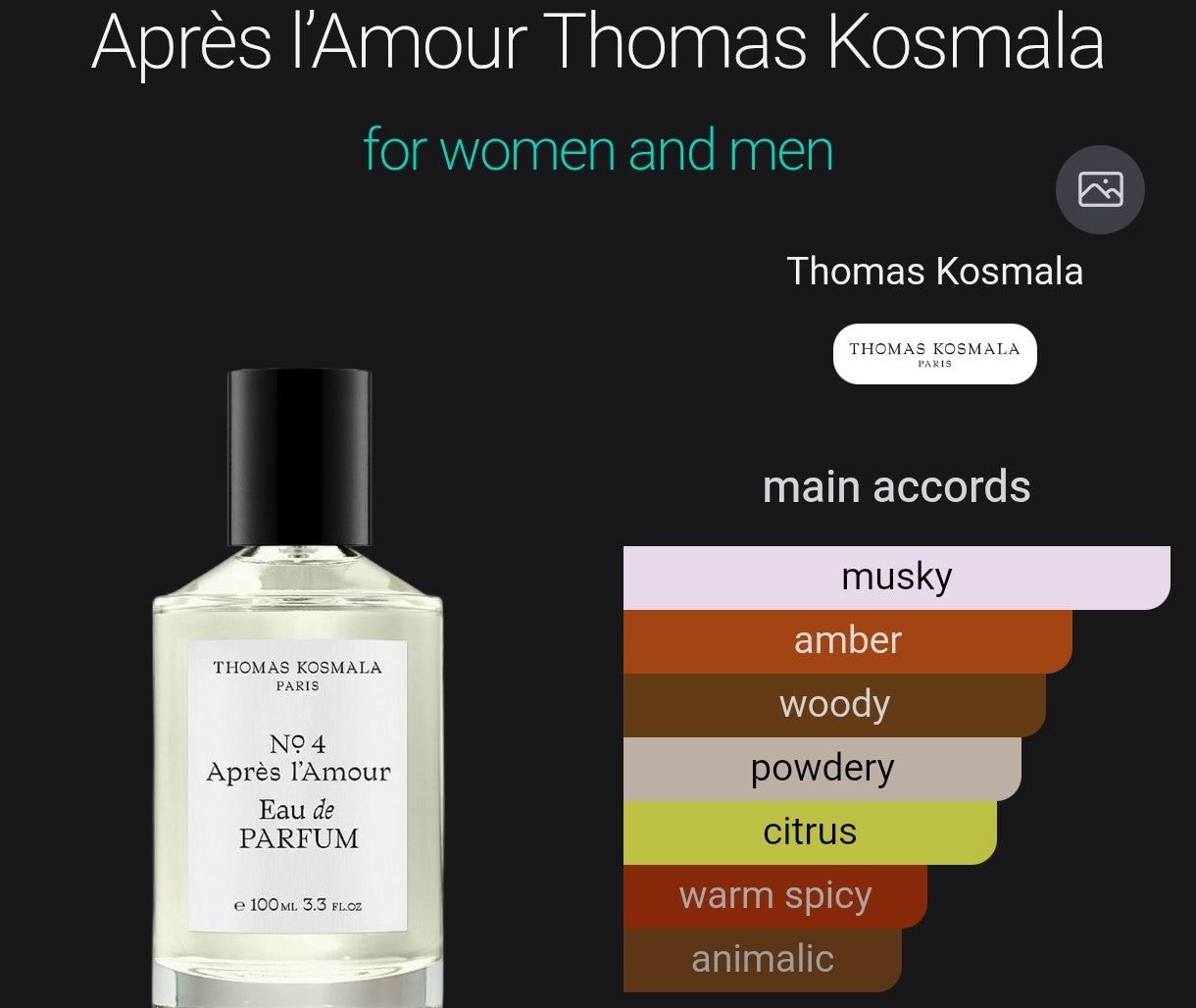 Thomas Kosmala No. 4 Apres L'Amour | 2ML / 5ML/ 10ML | Samples